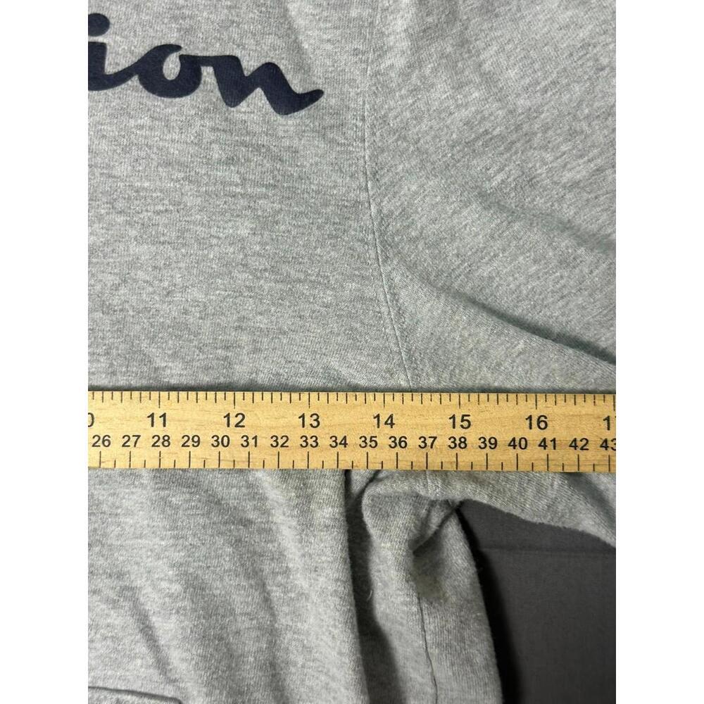 Champion Reverse Weave Style Gray Script Logo Hoo… - image 6